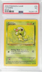 “V1828: 2000: Caterpie: 68/130: Base 2: Game: PSA: 7: NM: 102261135